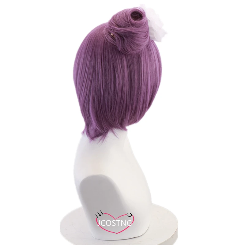 Парик для косплея аниме Акацуки Конан термостойкий с шапочкой и аксессуаром