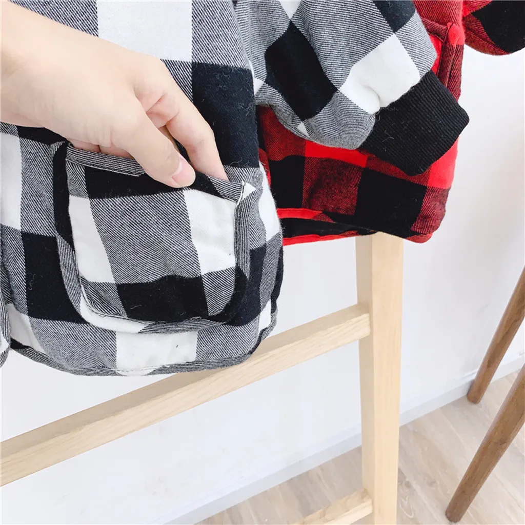 Детская трикотажная кофта с принтом в клетку верхняя одежда для мальчиков и