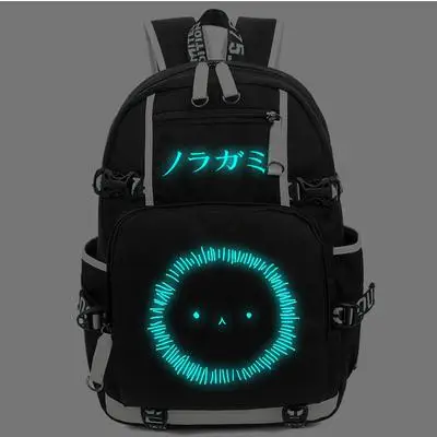 Рюкзак для косплея Noragami aragoo YATO светящаяся школьная сумка на плечо с