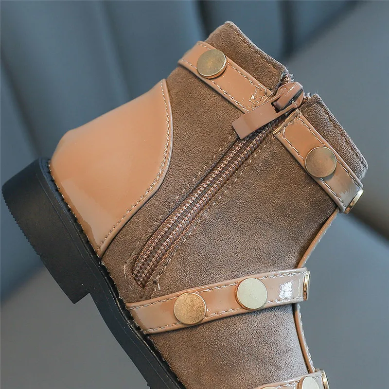2019 New Warm Kids Winter Boots Mid-Calf Snow for Boys Children Shoes Girls Footwear Size |