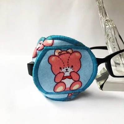 Bear amblyopia goggles for children with monocular correction Handmade pure cotton light
