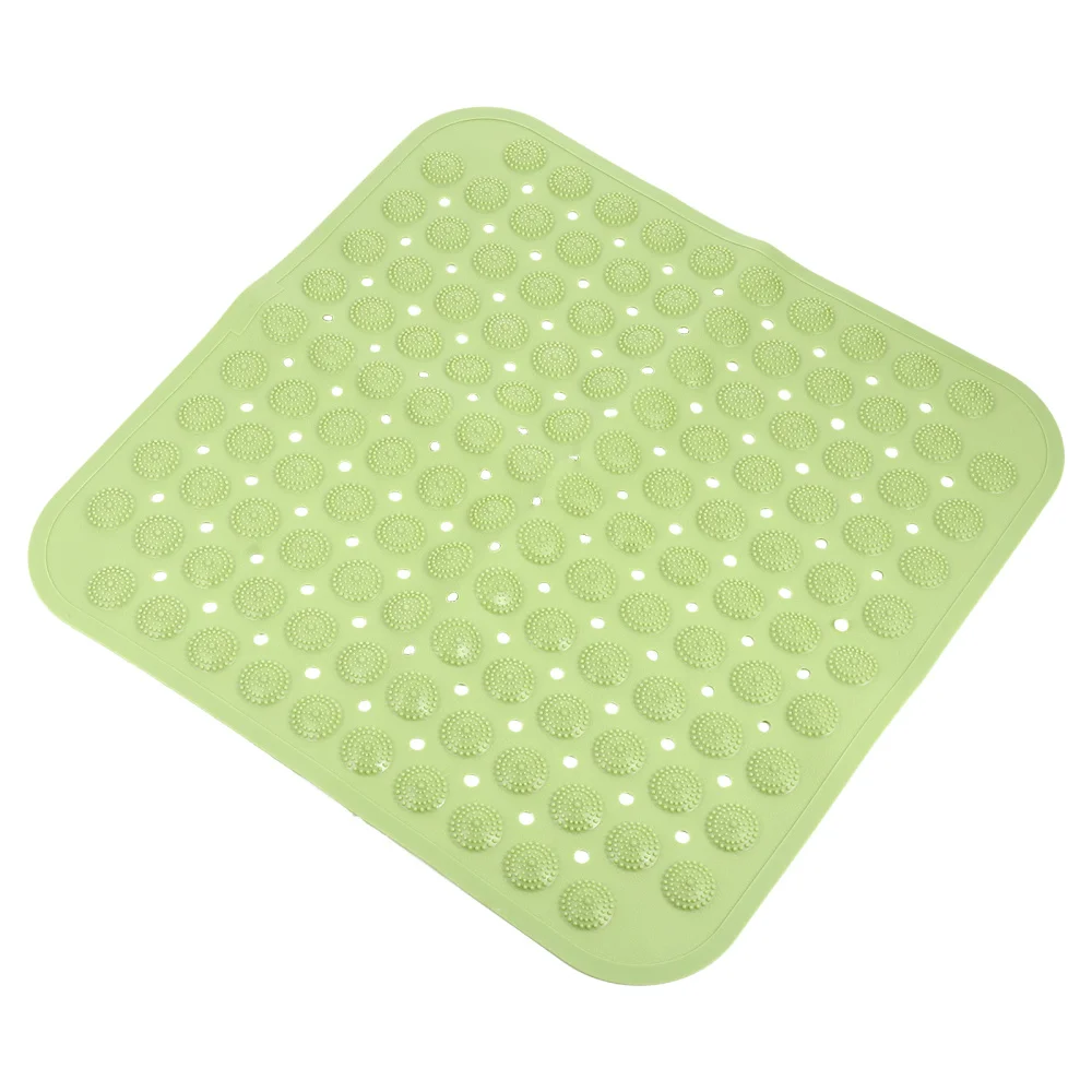

1Pc PVC Floor Mat Household Non-slip Pad Unique Bathing Supply with Suction Cups