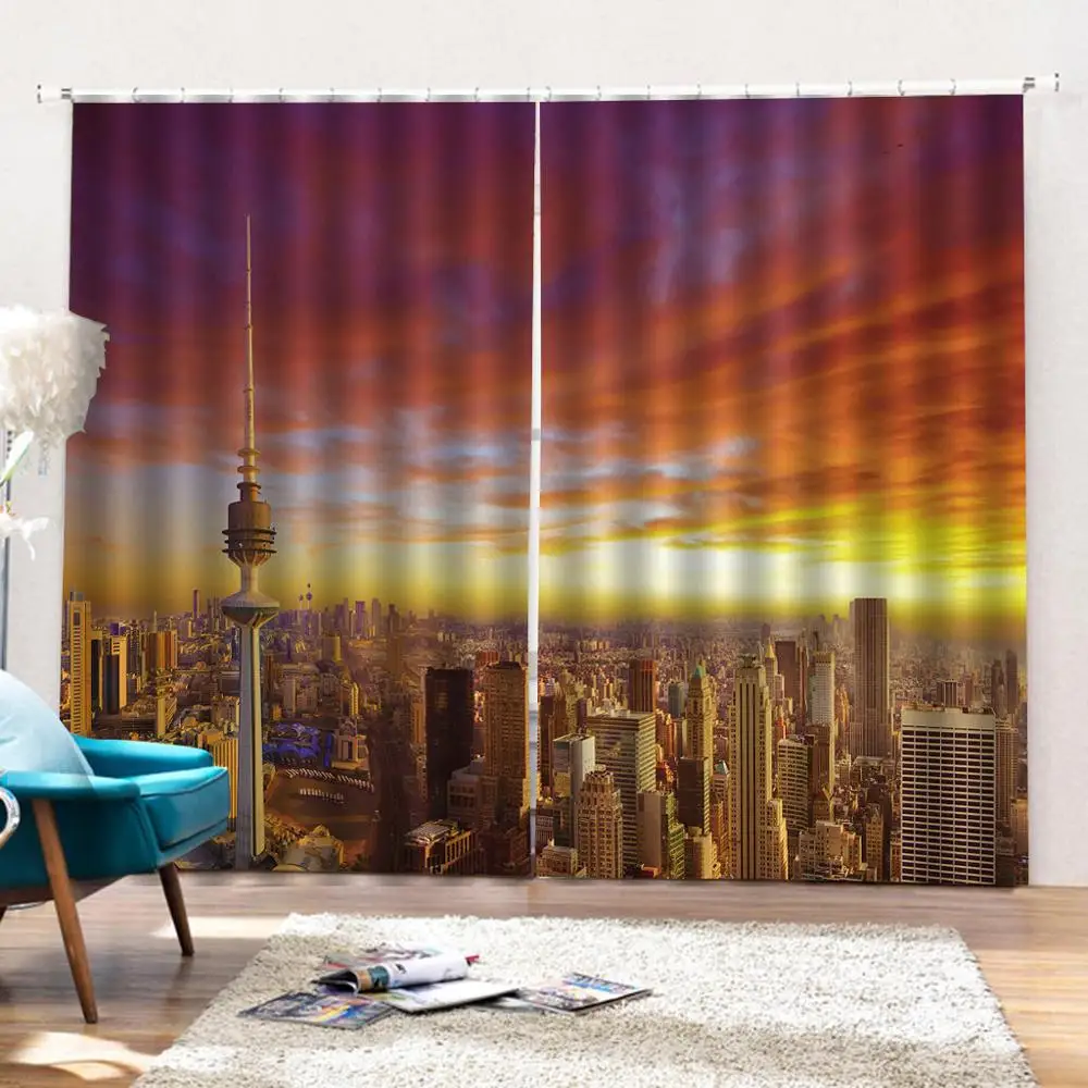 Шторы для спальни драпировка декор гостиной 2 панели занавески на окна шторы ночи