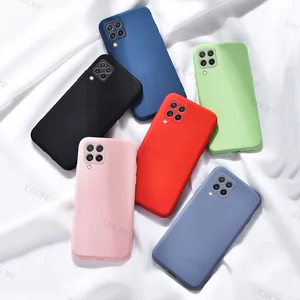 for samsung galaxy m22 case liquid square silicone rubber originalcase for samsung galaxy m32 cover for samsung galaxy m52 5g free global shipping