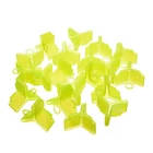 100 шт., защитный чехол для рыболовных тройных крючков, Защитный колпачок для рыболовных крючков, 1 #2 #3 #4 #5 #