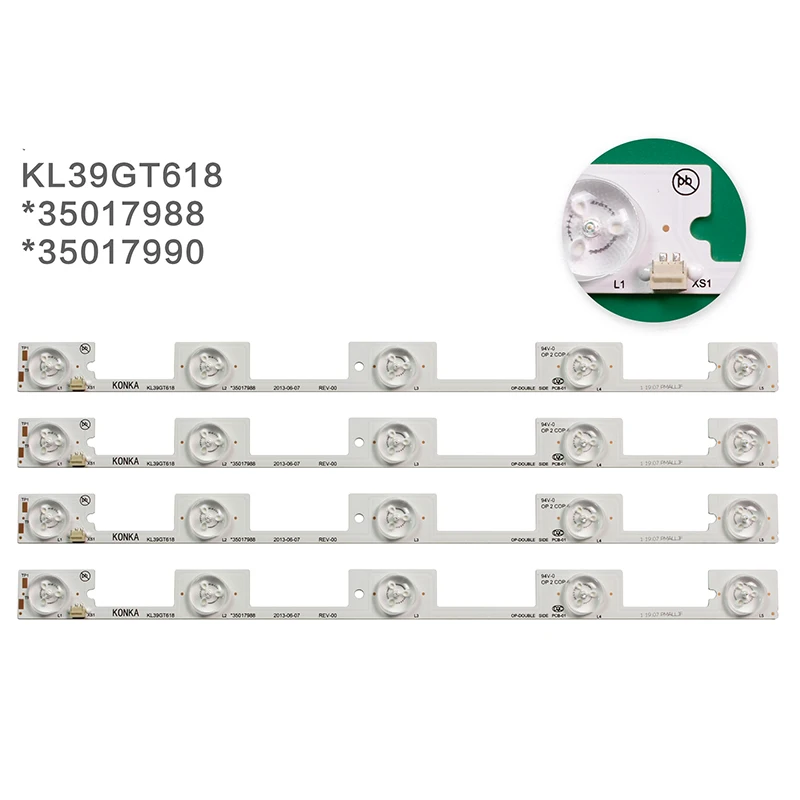 Светодиодная лента для подсветки KL39GT618 100% 10 шт./лот светодиодный Дов * 6 в мм 307 |