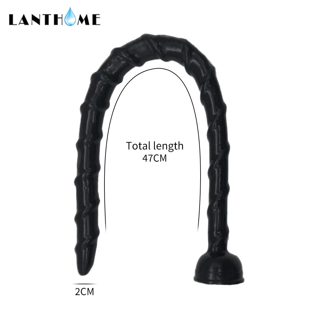Длинный Силиконовый анальный фаллоимитатор Анальная пробка Эротическая