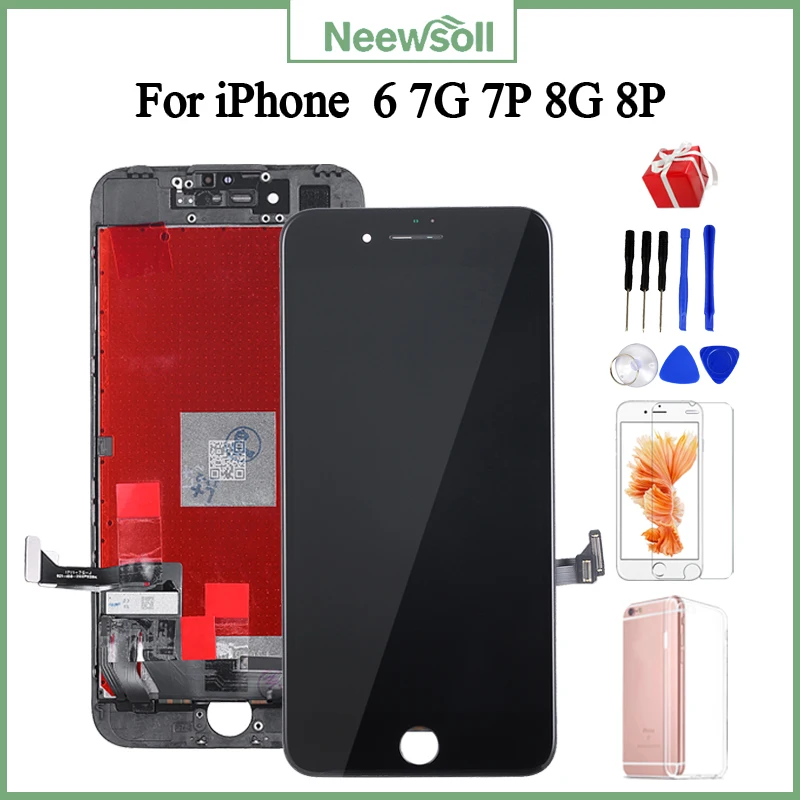 Сменный ЖК дисплей для iPhone 7 6 S дигитайзер в сборе с сенсорным экраном iphone 8 plus