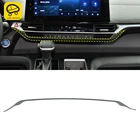 Автомобильные аксессуары для Toyota Sienna 2021 2022, передняя Крышка вентиляционного отверстия, наклейка на выход, рамка, отделка, украшение