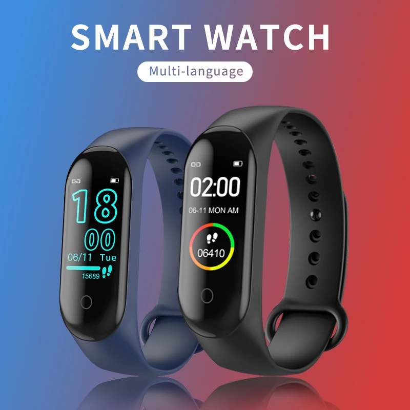 Смарт часы с Bluetooth шагомером и Пульсометром|Смарт-браслеты| |