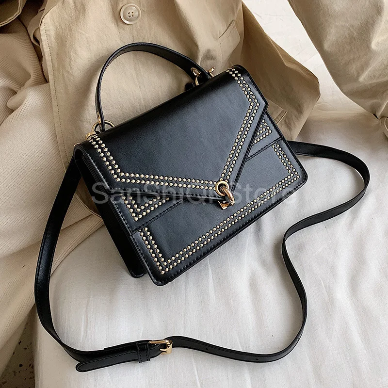 Маленькие сумки через плечо из искусственной кожи для женщин 2019 дизайнерские с