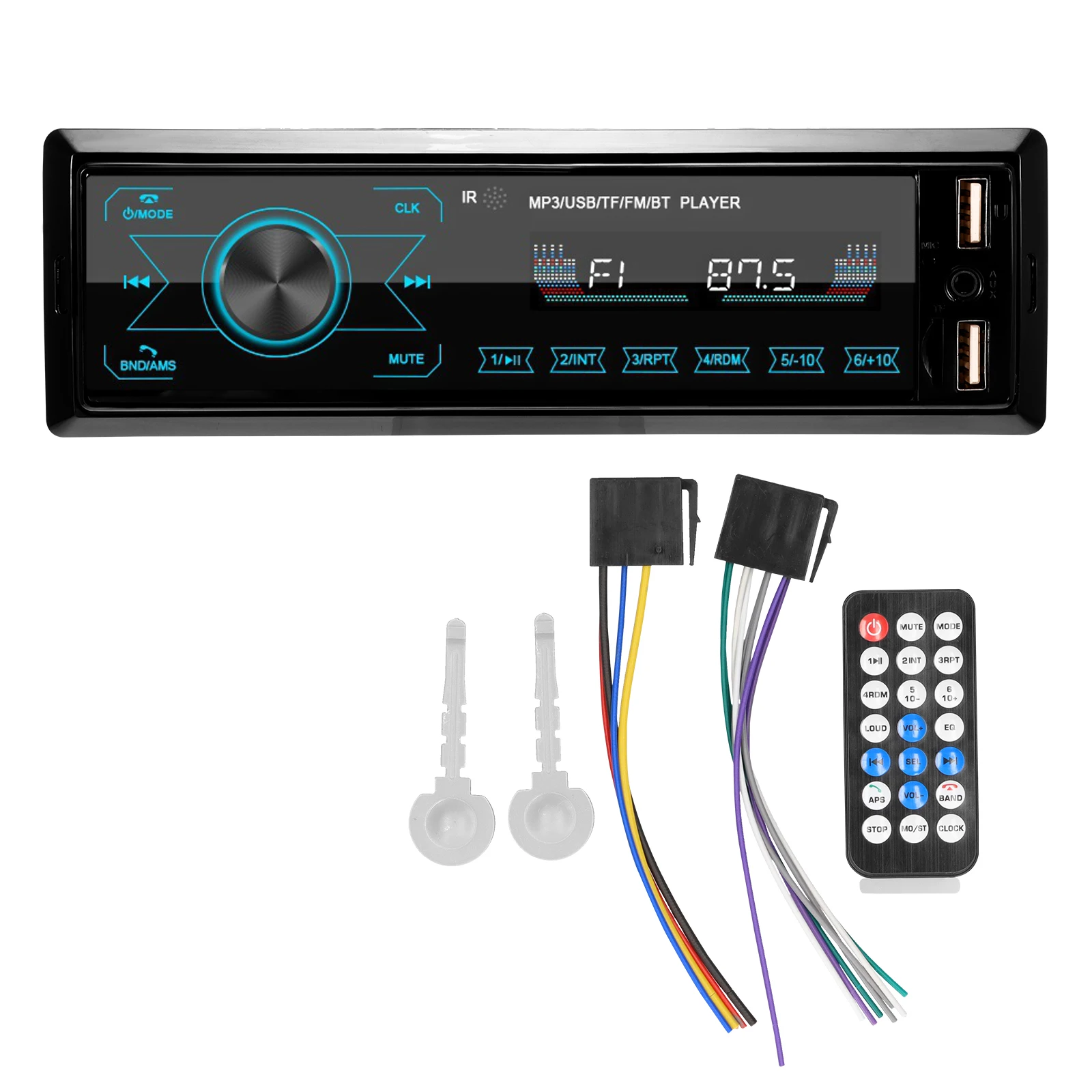 

ONEVER M10 Car Stereo Touch Screen Car Audio Receiver Low Energy Consumption Car Radio Bluetooth Connection with Sound for Car