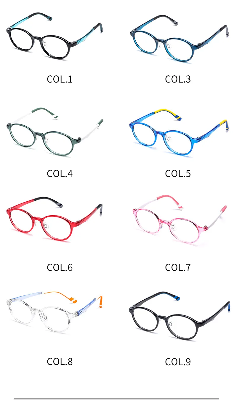 Новые детские оптическая оправа очки полная мягкая рамка TR90 хорошего качества