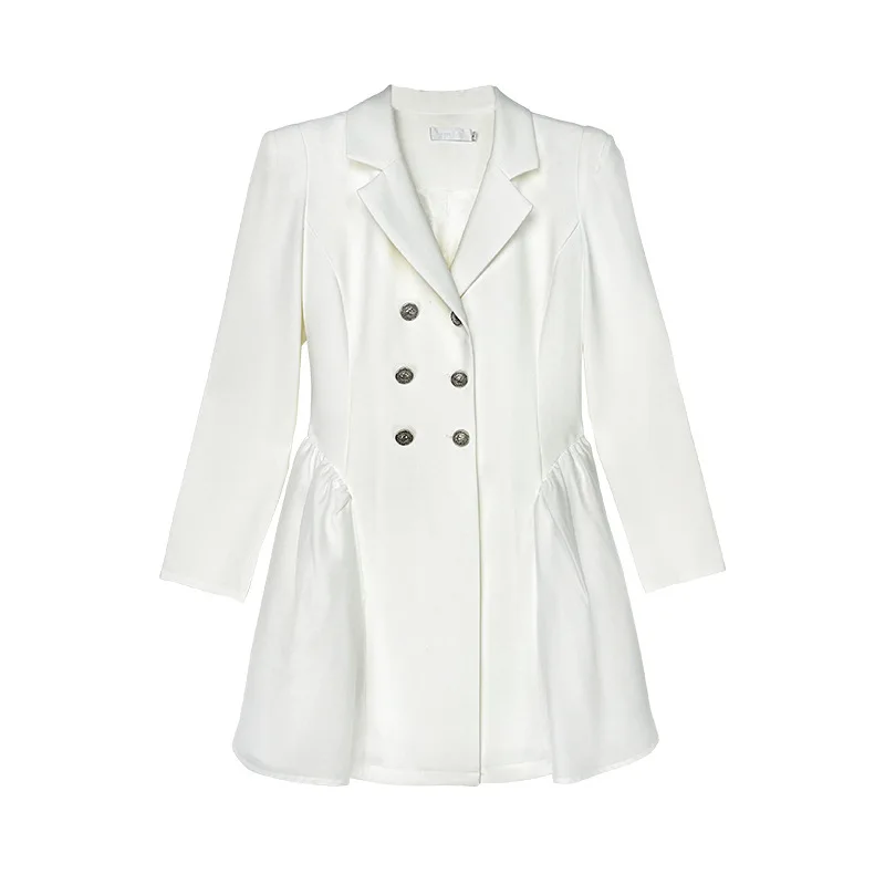 Suit dress women's new loose stitching design in spring and summer | Женская одежда