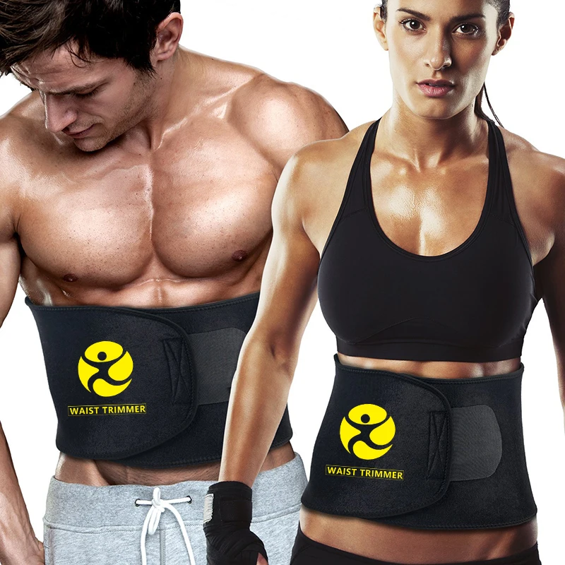

Waist trainer for Women Men Sweat Slimming Belt Stomach Wraps Weight Loss Neoprene Ab Sauna Belt Low Back Lumbar Waist Support