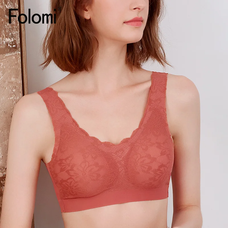 

Женские бюстгальтеры без косточек Folomi размера плюс, бюстгальтер пуш-ап без косточек, Мягкий Топ без косточек, Размеры от M до 5XL