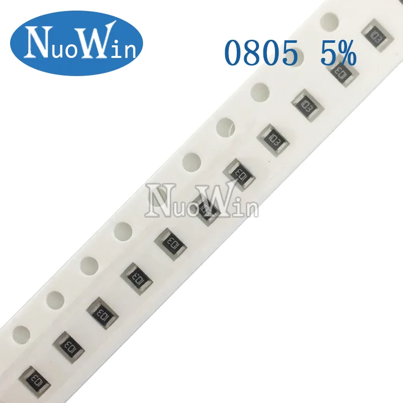 100 шт 0805 SMD резистор 1/8 Вт м ом 107 чип | Электронные компоненты и принадлежности
