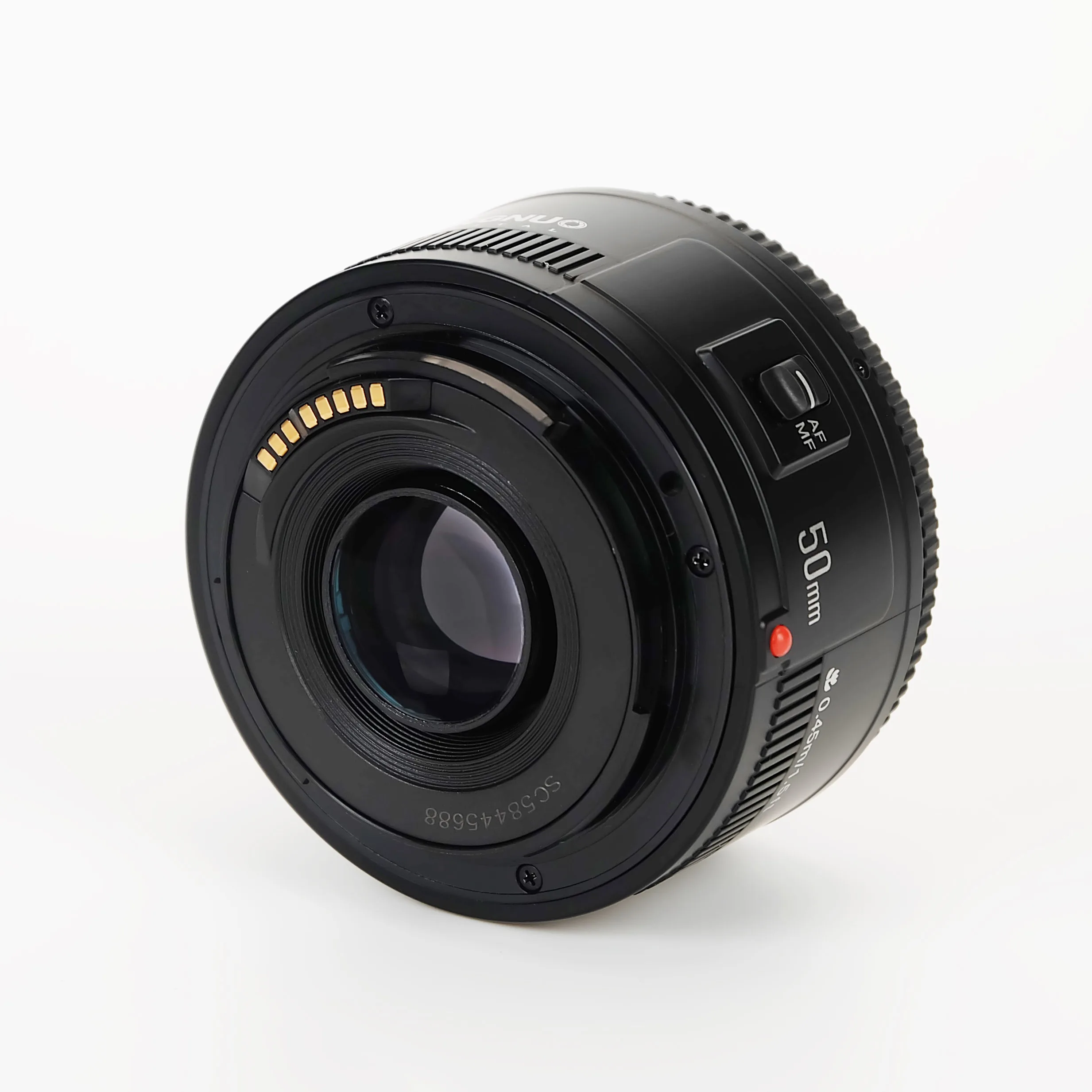 Объектив YONGNUO YN EF 50 мм f/1 8 AF для Canon EOS 350D 450D 500D 600D 650D 700D апертура автофокус f1.8
