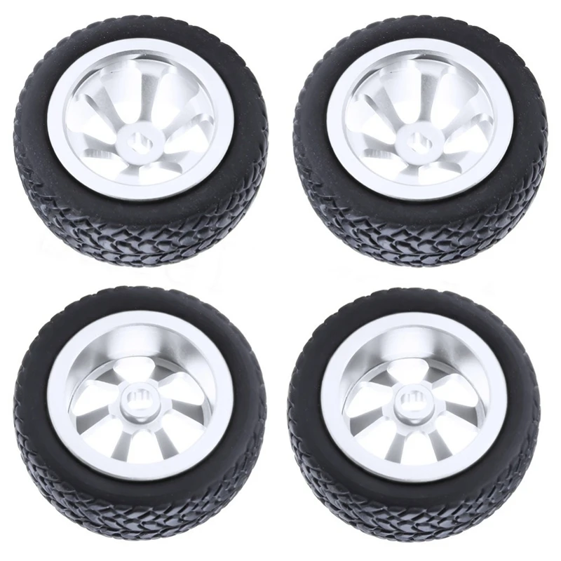 4 шт. радиоуправляемая игрушка детали для модернизации Алюминий колеса и шины