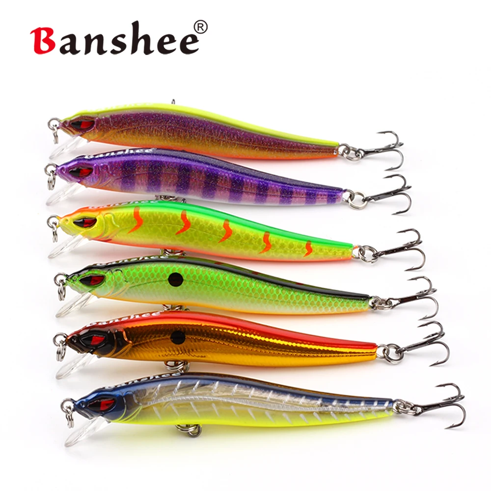 Banshee дайвинг с неглубоким погружением Jerkbait искусственная приманка для ловли