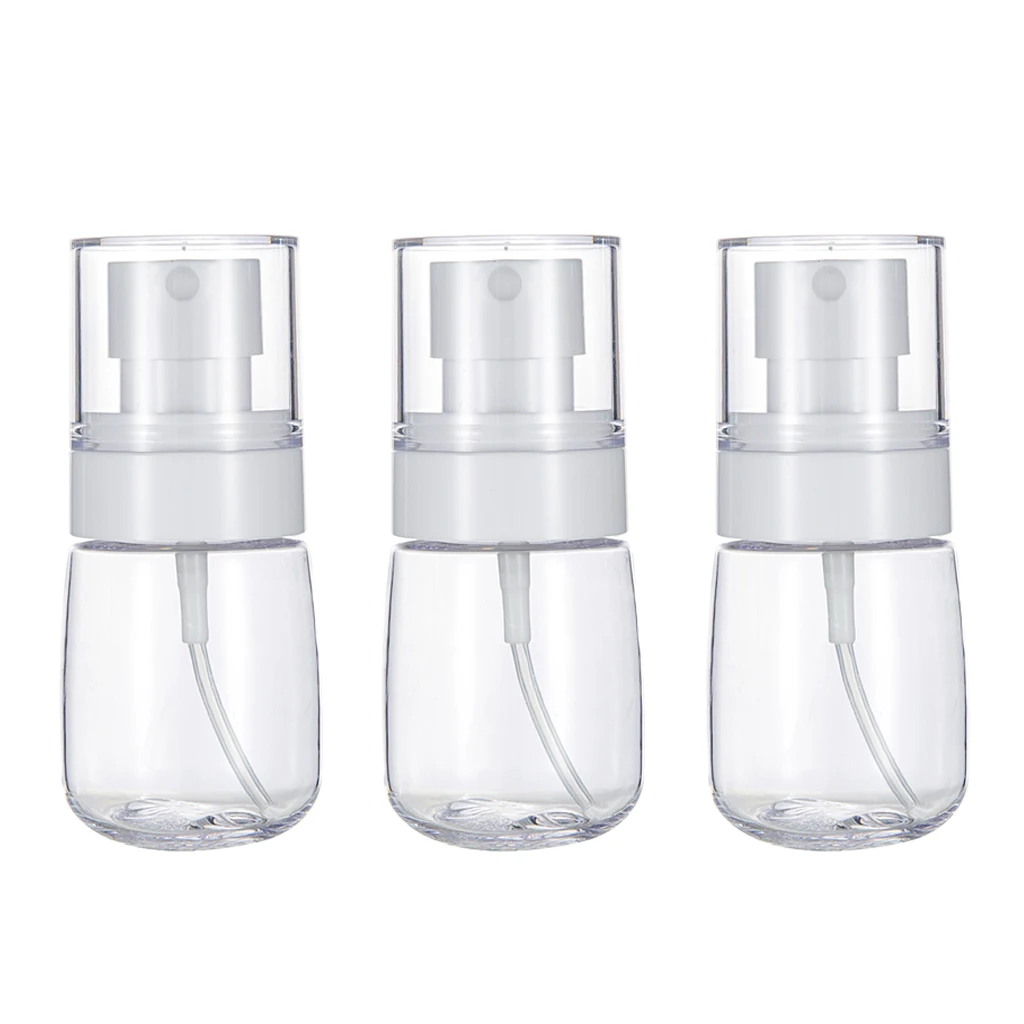 

3x Makeup Hair Spray Bottles Skincare Sprayer Containers for Travel Home 100ml