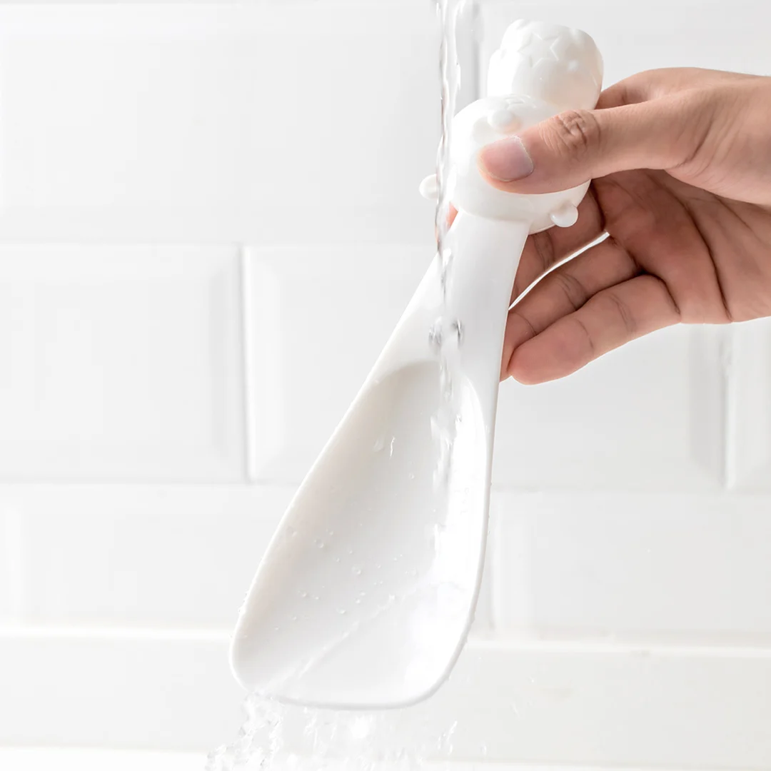 Ложка для риса J & безопасная Нетоксичная полипропиленовая ложка пищевых