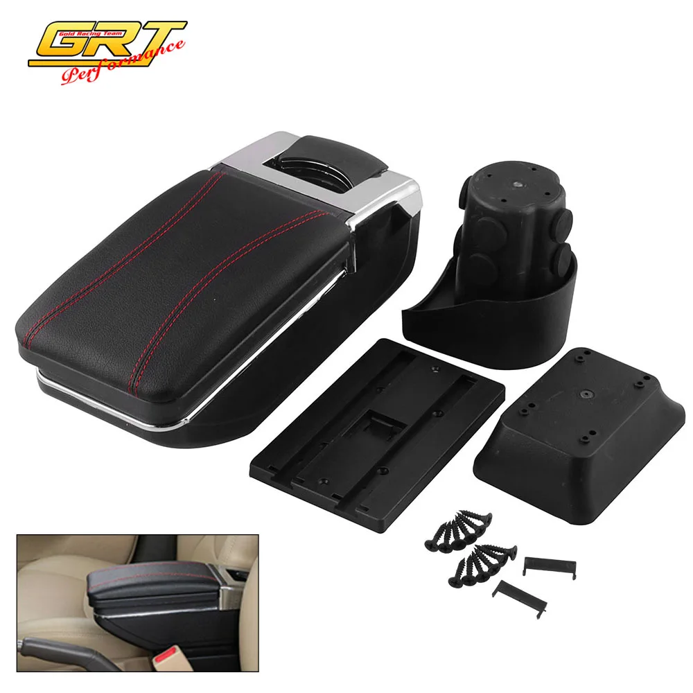 Выдвижной подлокотник вращающийся центральный контейнер для хранения с