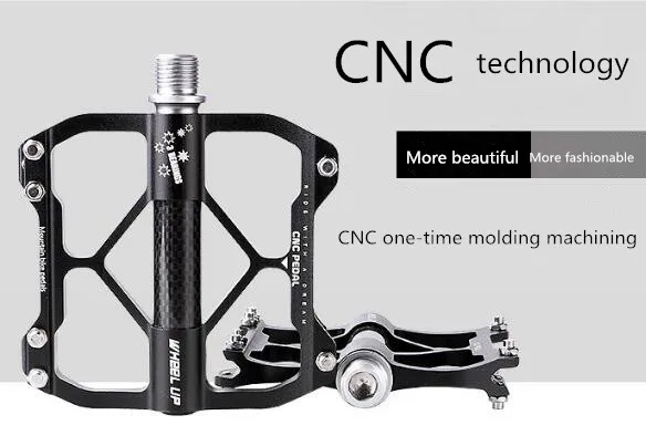 Из сверхлегкого алюминиевого сплава MTB педаль горного велосипеда CNC 3 подшипники BMX противоскользящая велосипедная педаль велосипедная часть