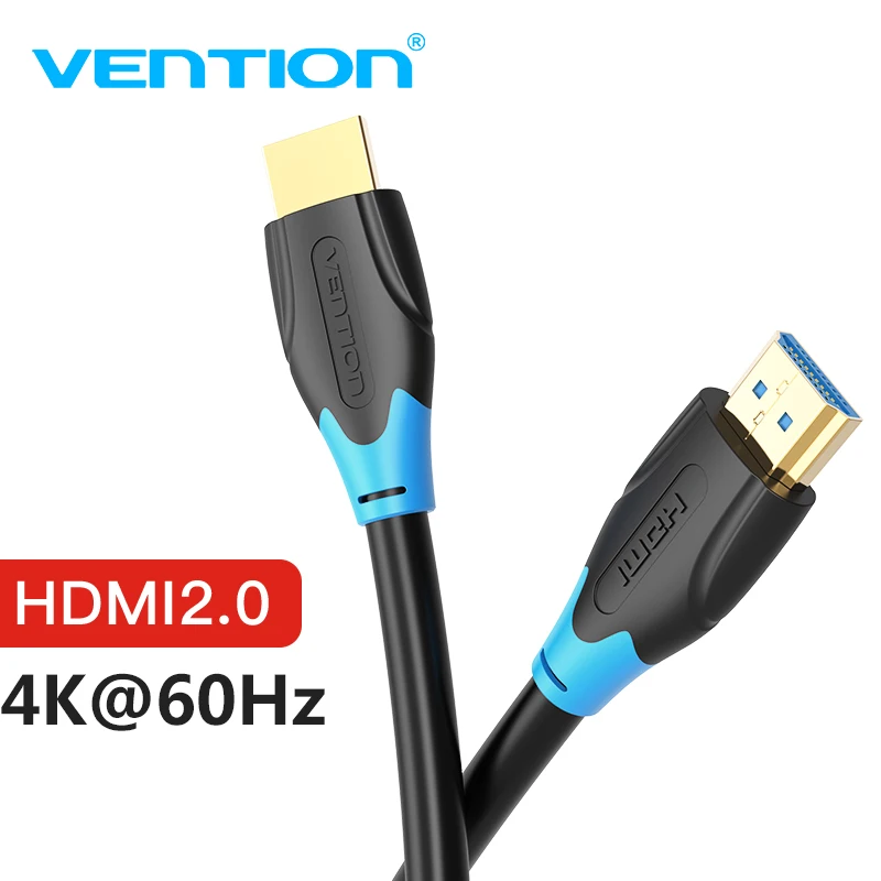 Vention Высокоскоростной HDMI 2,0 кабель 4k 3D 60Hz HDMI к HDMI кабель «Папа-папа» для HD tv lcd ноутбука PS3 проектор компьютерный кабель