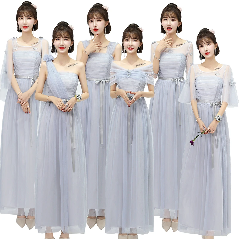 Длинные платья для гостей Свадебная вечеринка сексуальные принцессы на