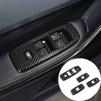 for ford ranger everest endeavour 2015 2022 abs auto car window glass lifting switch buttons panel frame cover trim stickers