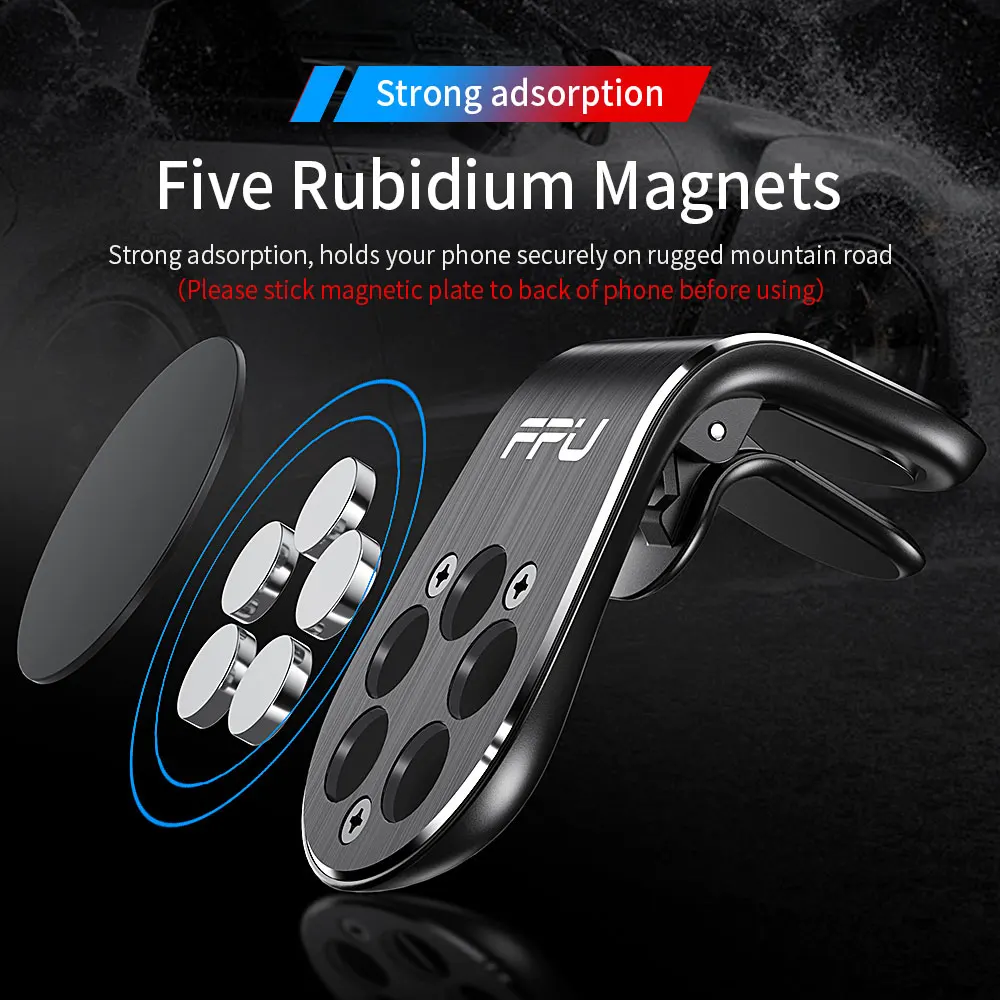 Автомобильный держатель для телефона FPU подставка мобильного в автомобиле