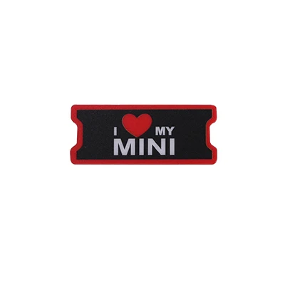 Автомобильный держатель для телефона mini cooper countryman R55 R56 R60 R61 clubman держатель автомобильные аксессуары автомобильный Стайлинг держатель для смартфона - Название цвета: I love mini