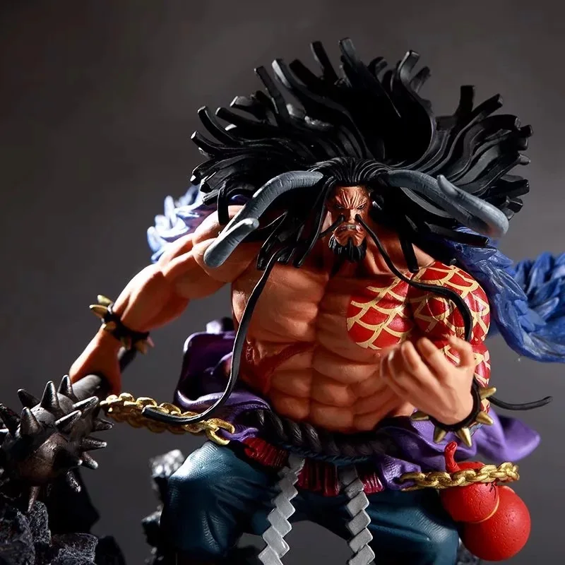 

Четырехъядерный телефон Kaido четыре императора Sittingg Ver. Luffy Fighter ПВХ фигурки героев Luffy Zoro Sanji коллекционные модели 19 см