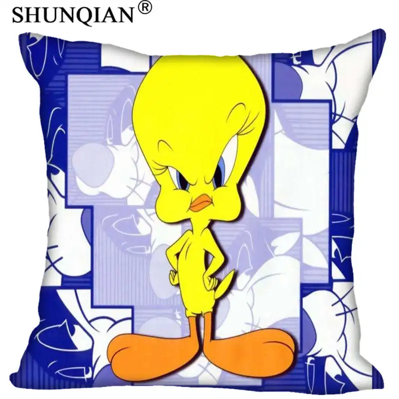 Pillowcase Новое поступление Твити квадратная подушка чехол s Молнии Изготовленный На Заказ Подушка Чехол более Размеры пользовательские ваш образ подарок - Цвет: Pillowcase