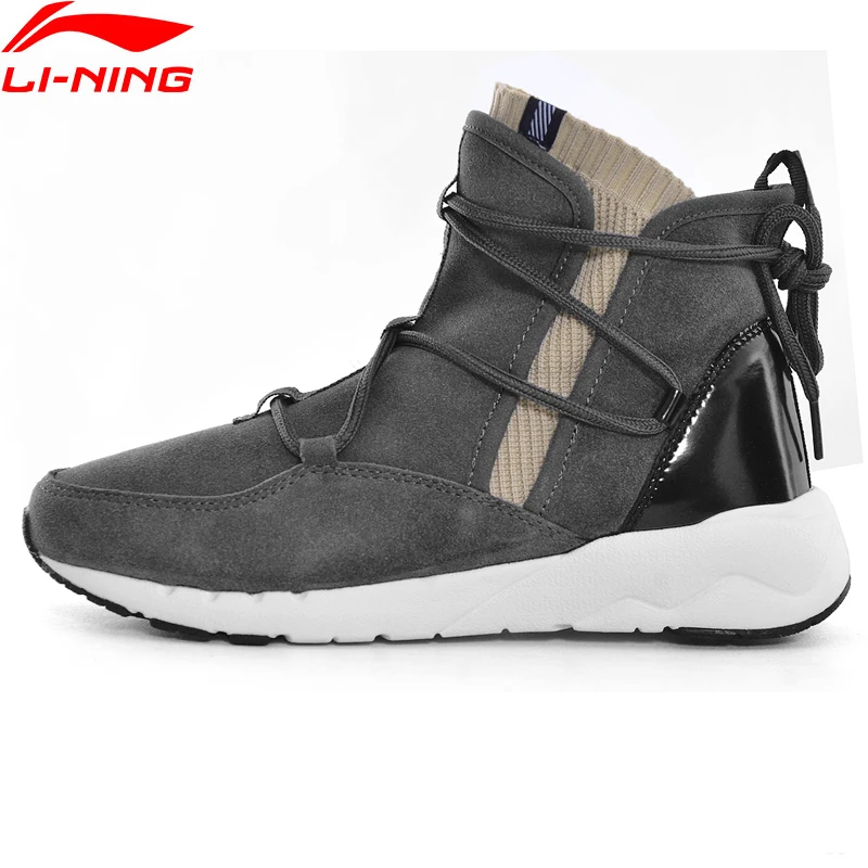 Clearance)Li-Ning Women Sport Lifestyle Shoes Fitness Leisure Support Sneakers LiNing Sock-Like Type Sport Shoes GLKM138 YXB122