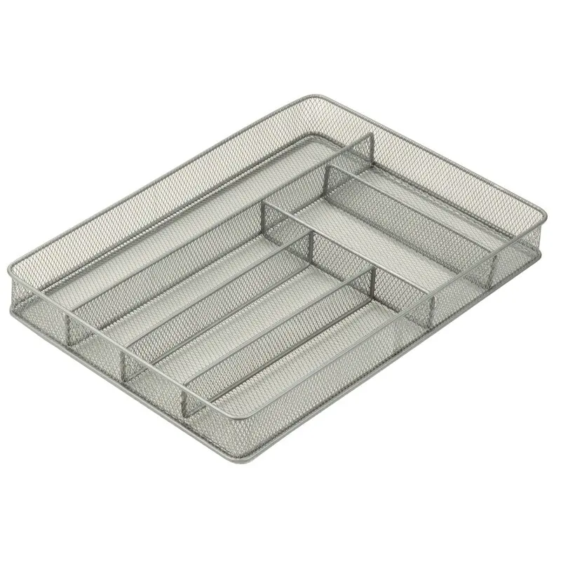 Wayfair Basics&reg;Organizador de caj&oacute;n de utensilios de cocina, 2 "H x 11,25" W x 16 "D, cubiertos-2
