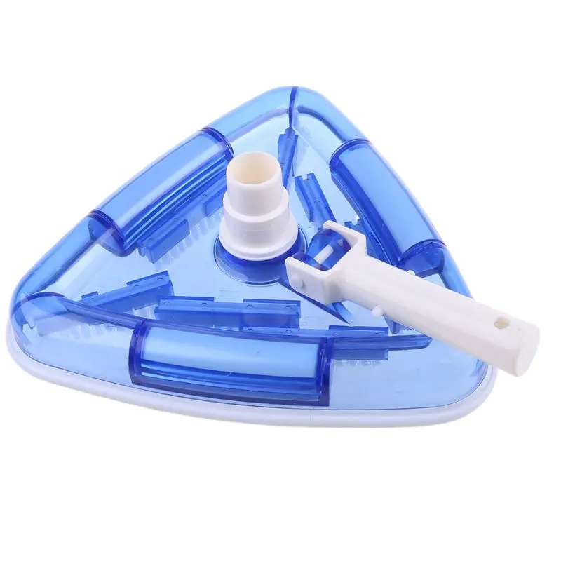

Transparent Triangle Spa Vacuum Head Swimming Pool Surface Cleaning Tool