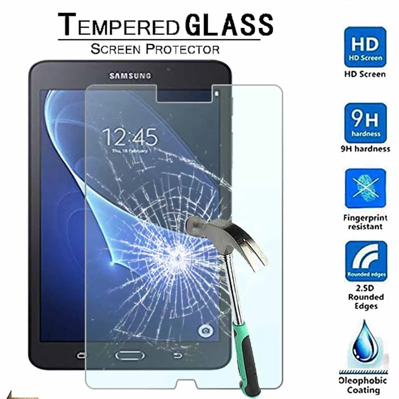 

For Samsung Galaxy Tab A A6 10.1 (2016) T580 T585 - 9H Premium Tablet Tempered Glass Screen Protector Guard Cover