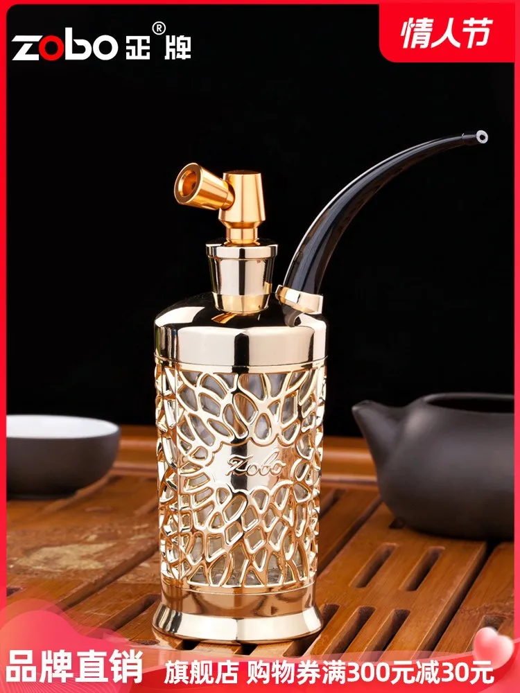 

Genuine double filtration washable circulating hookah gift water pipe men's cigarette smoking set