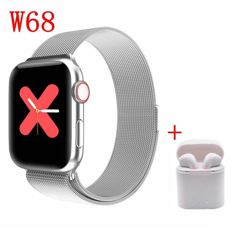 18 Часы 5 IWO 12 Pro Bluetooth Смарт часы W68 1:1 Смарт часы 44 мм чехол для Apple iOS Android телефон сердечного ритма PK IWO 11 lite P70 - Цвет: 18