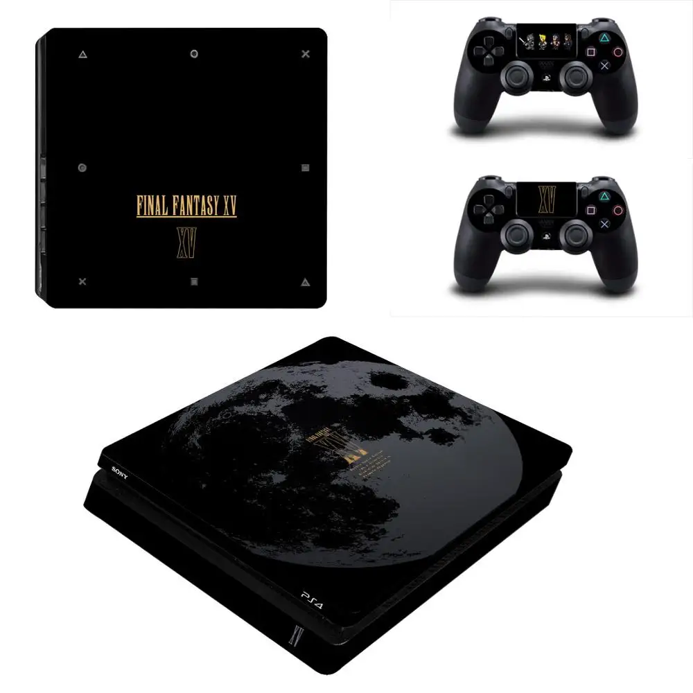 Final Fantasy PS4 тонкий Стикеры s Play station 4 кожи наклейки для Игровые приставки Slim консоли