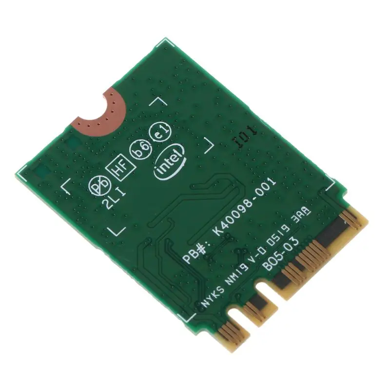 

Wi-Fi 6 AX200 802.11ax Dual Band MU-MIMO WiFi WLAN Network Card Bluetooth 5.0 Wireless Card G6DD