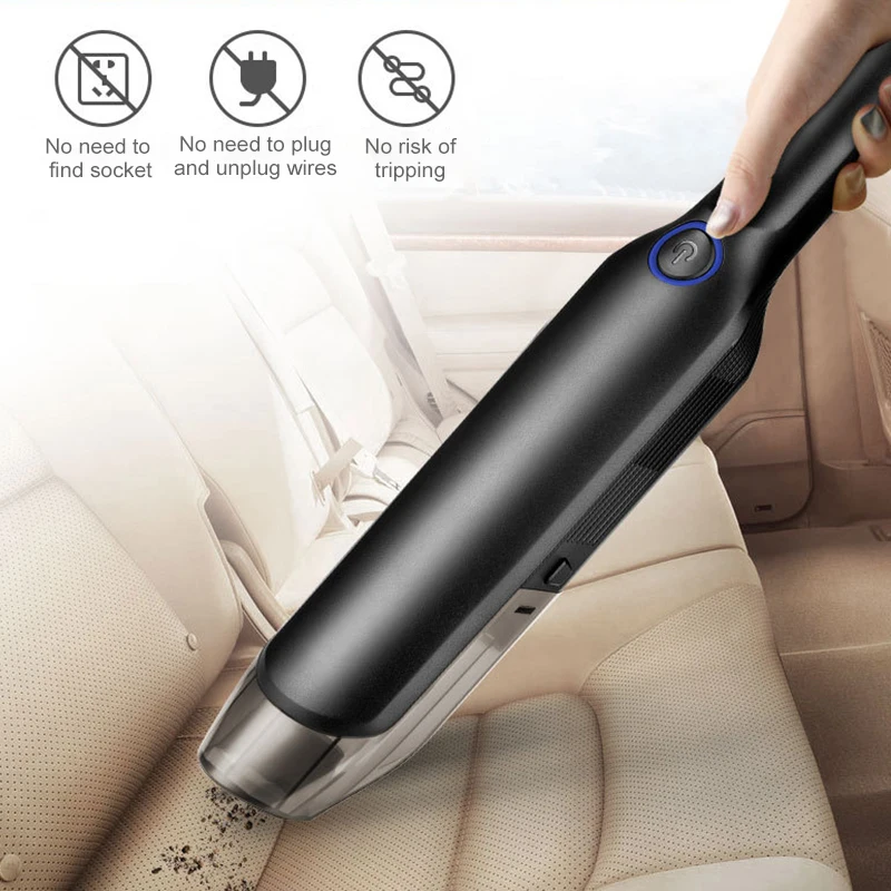 Портативный автомобильный пылесос для дома и автомобиля двойного использования