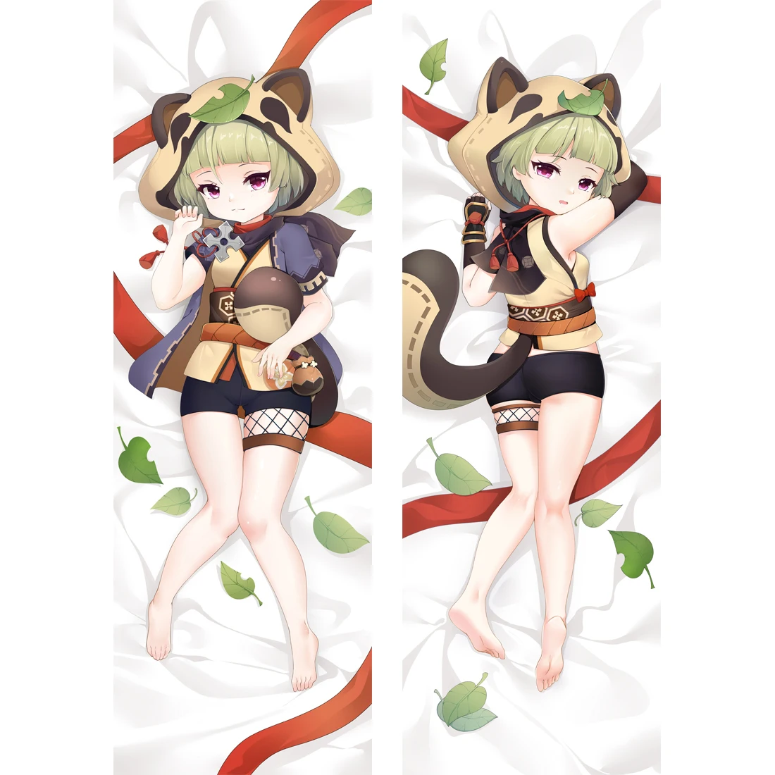 

Anime Genshin Impact Sayu Cosplay Dakimakura Pillow Case Anime Cartoon Kawaii Christmas Gifts