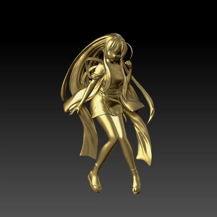 3D резная Фигурка Скульптура 3d модель для станок с ЧПУ в формате STL Little sister of