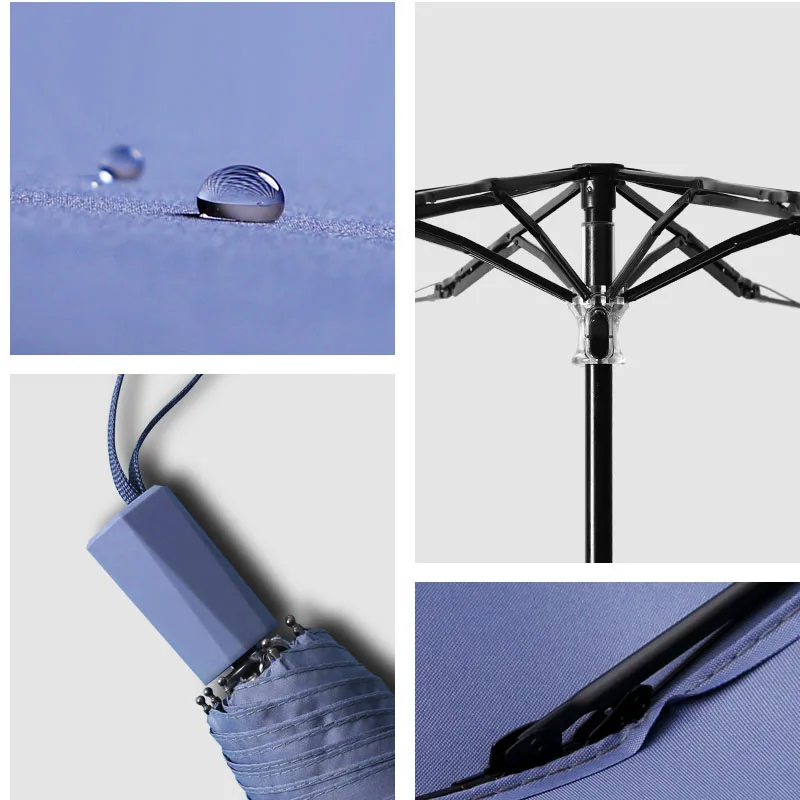 

8 Ribs Mini Rain Umbrella Anti UV Paraguas Sun Umbrella Rain Windproof Light Folding Portable Umbrellas for Women Men Children