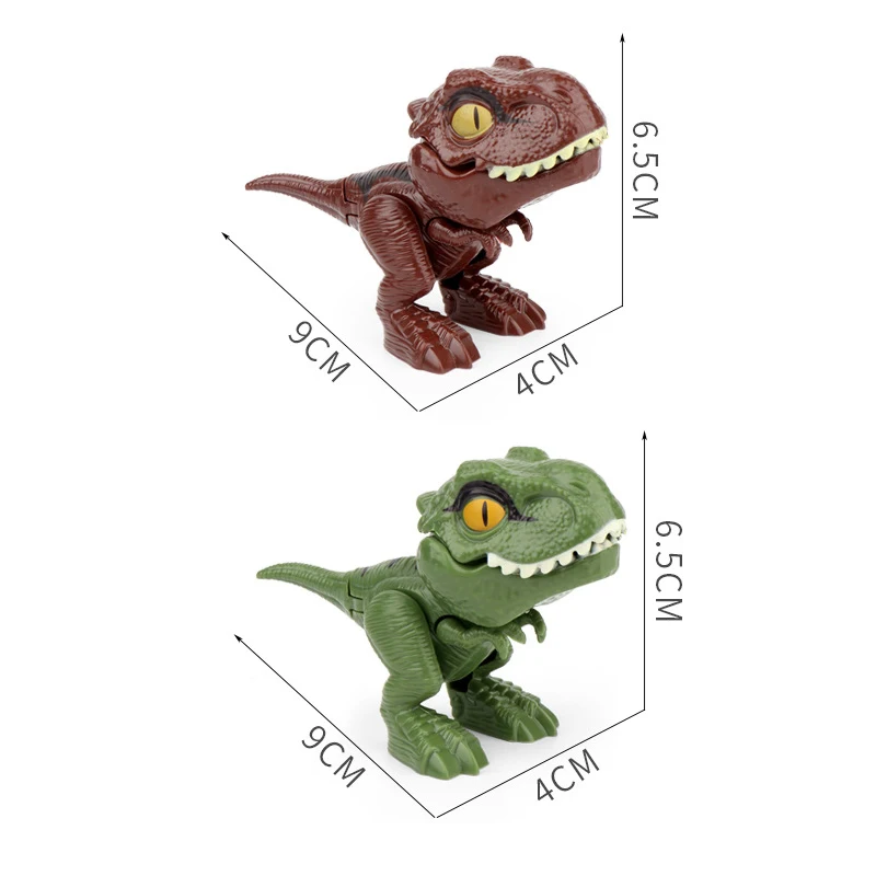 Новая модель динозавра кусающая пальцы игрушки подвижные суставы тираннозавр
