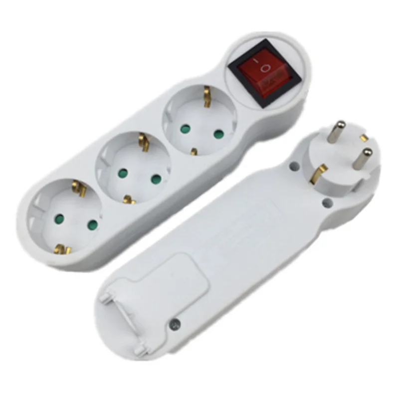 Прямая поставка и оптовая продажа 16А Европейский тип штепсельная Вилка для