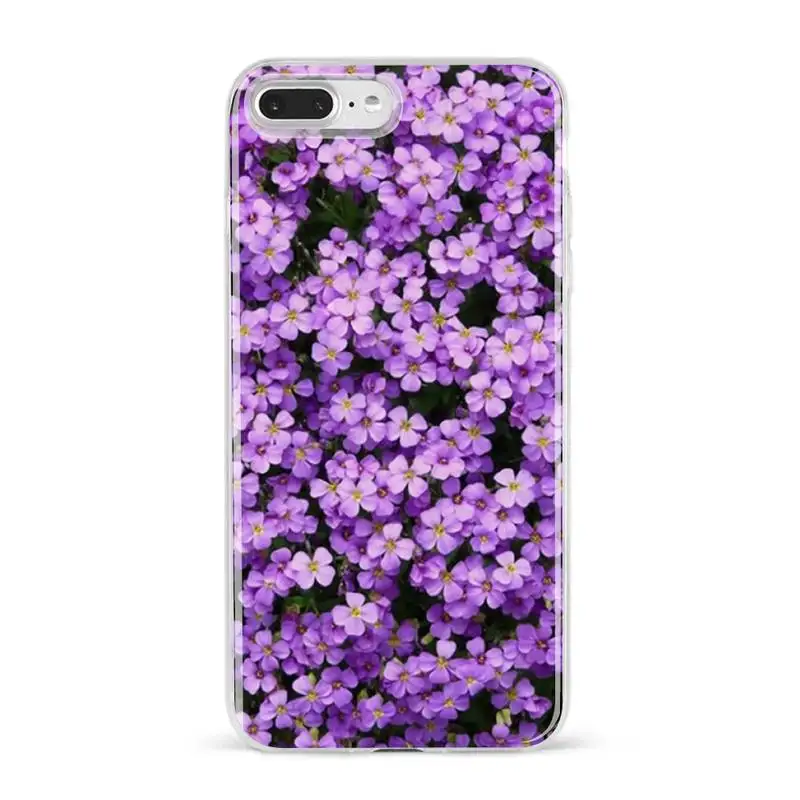 

Most beautiful purple Phone Case Soft Silicone TPU for iPhone 12 pro MAX 11 mini xs 8 7 6 6S Plus X 5S SE 2020 XR fundas